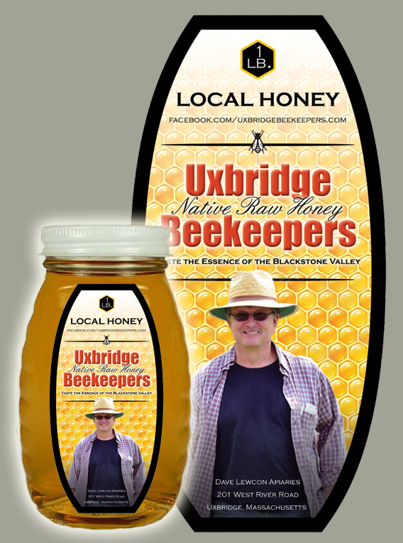 David Lewcon Apiaries Uxbridge Beekeepers Local Honey Labels