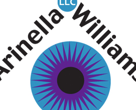 Arinella-Williams LLC Logo and postcard design