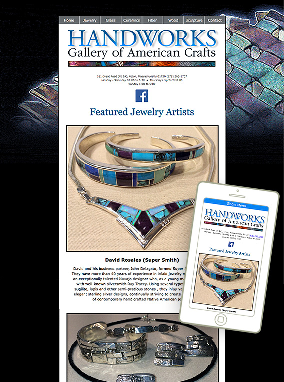 Craft Gallery Web Design