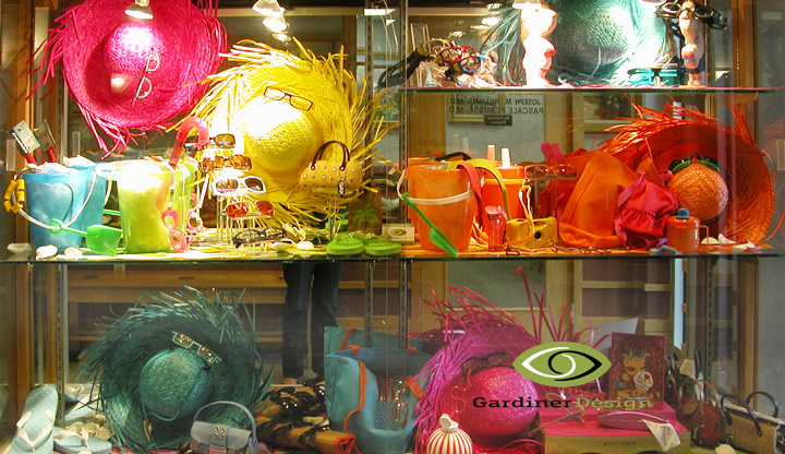 Premier Optical summer Window Displays