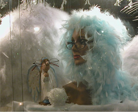 Premier Optical Winter Window displays